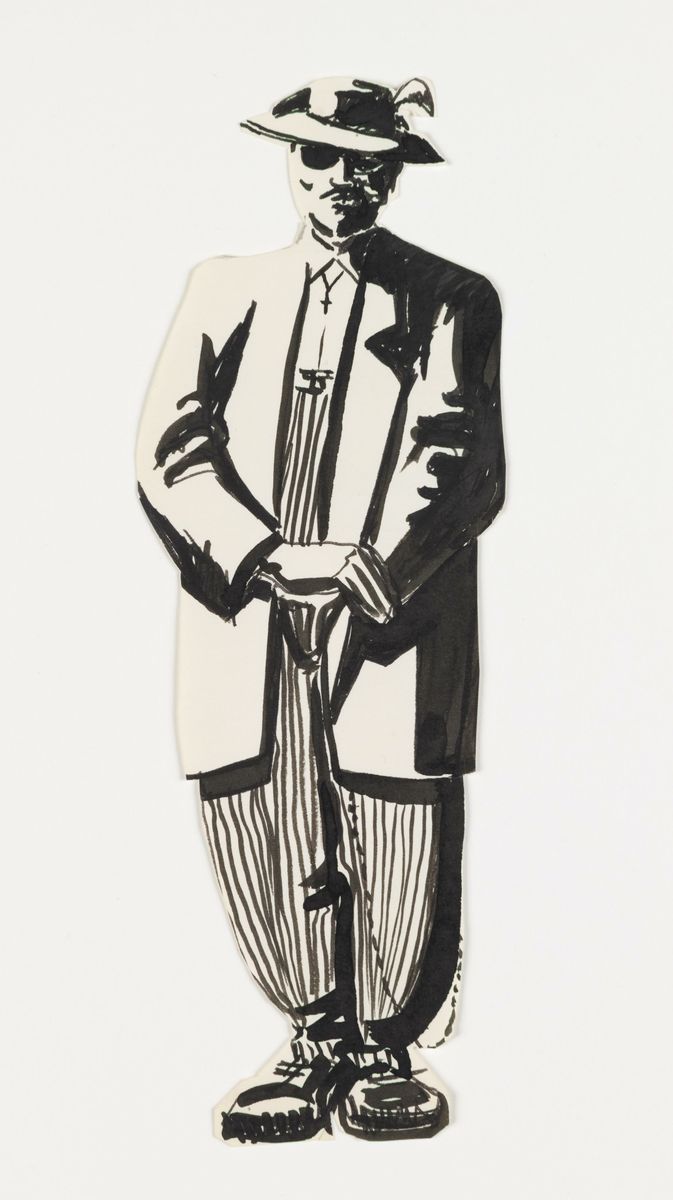 673x1200 File Ucla - Man In Suit Sketch