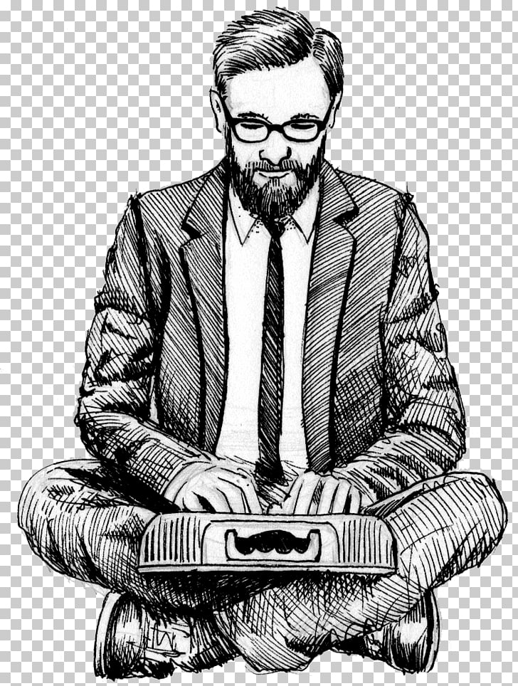728x964 Write Astrohaus Writer, Man Wearing Suit Sketch Png Clipart Free - Man In Suit Sketch