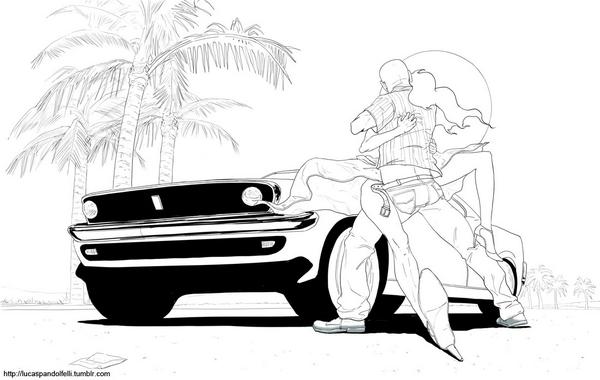 600x380 Lucas Pandolfelli On Twitter - Man In The Moon Sketch