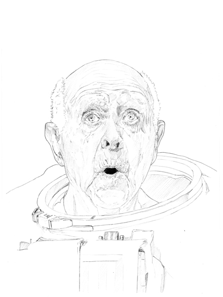 443x591 Sketches Bocetos On Behance - Man In The Moon Sketch