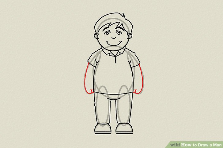 728x485 4 Ways To Draw A Man - Man Sketch Drawing