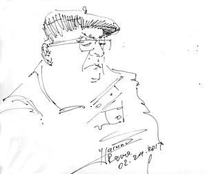 300x252 Sketch Drawings Fine Art America - Man Sketch Drawing