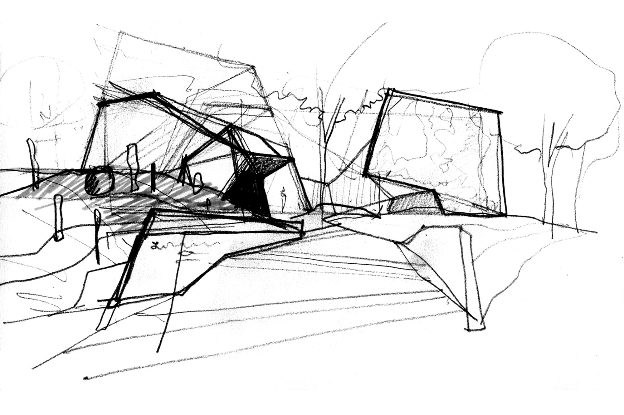 2000x1330 Gallery Of Emerging Practices In India Abin Design Studio - Management Sketch