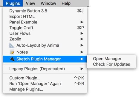 465x326 Sketch Plugin Manager - Manager Sketch