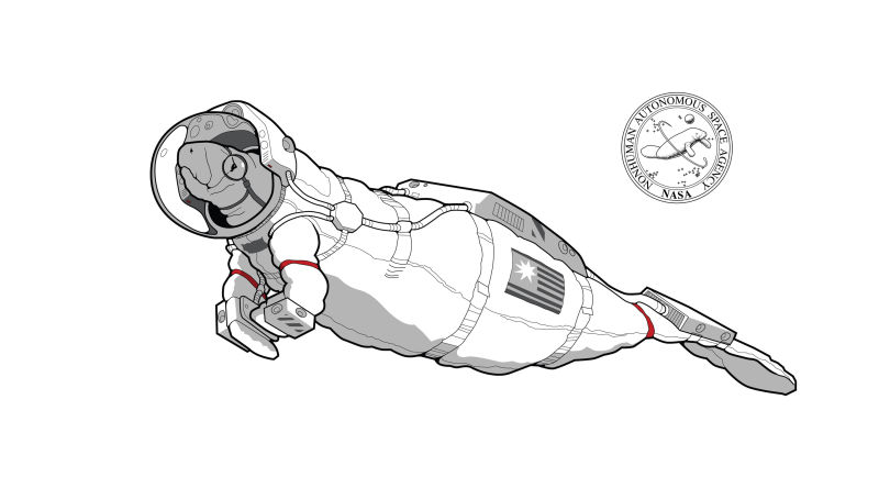 800x444 This Is Why Manatees Need Space Suits - Manatee Sketch