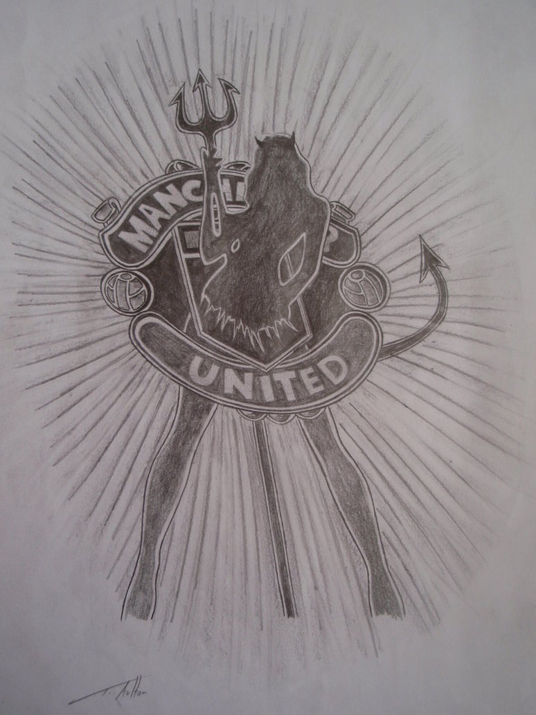 774x1032 Man United By Tezza Jr - Manchester United Sketch