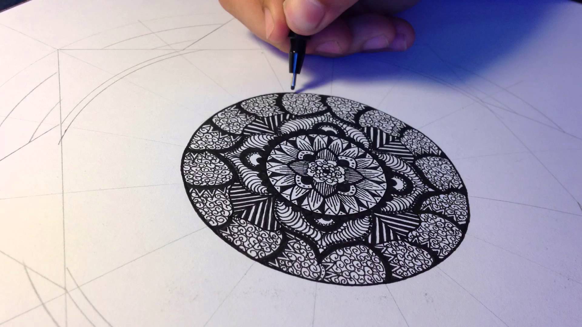Mandala Art Sketch at PaintingValley.com | Explore collection of