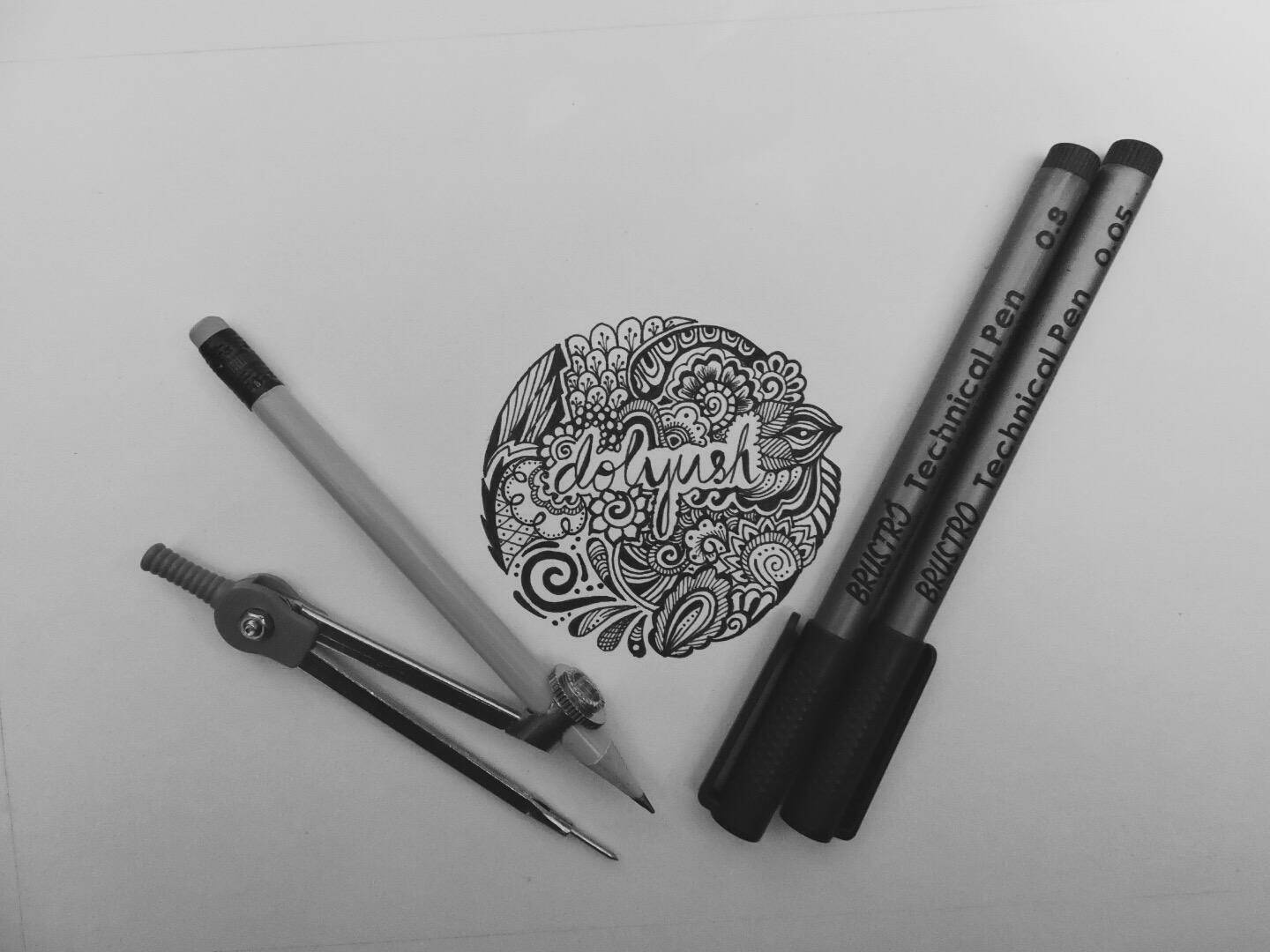 1440x1080 Dolyush Zentangle And Mandala Art Course - Mandala Art Sketch