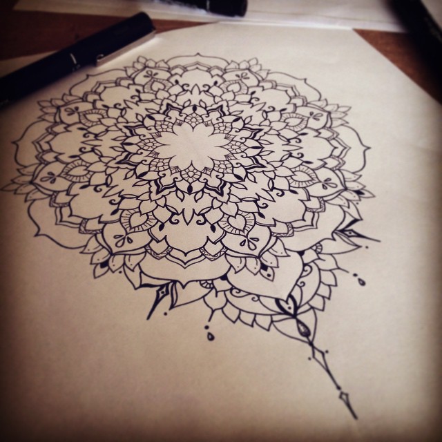 640x640 Mandala Sketch From Ifigeneia! - Mandala Sketch