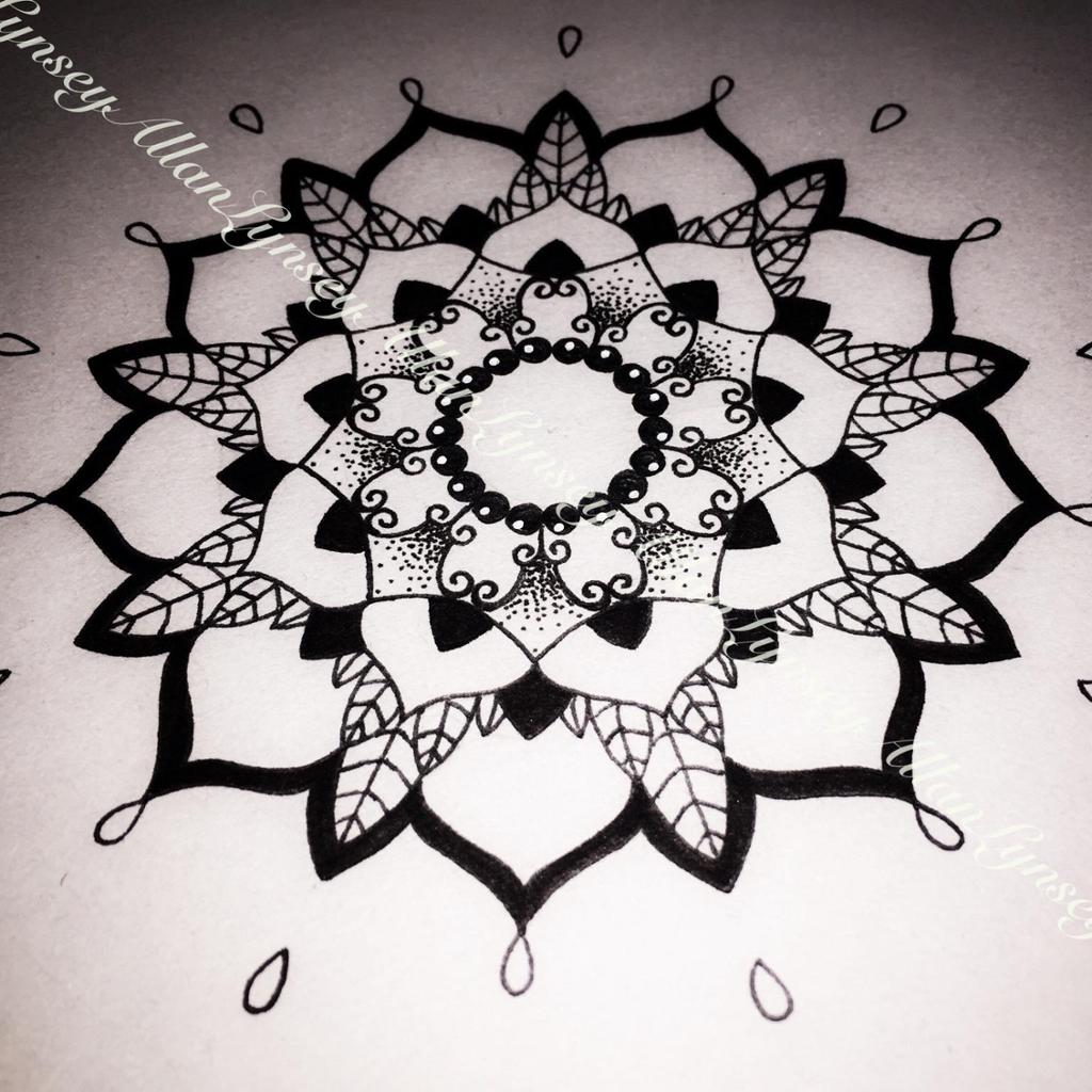 1024x1024 Another Quick Mandala Sketch - Mandala Sketch