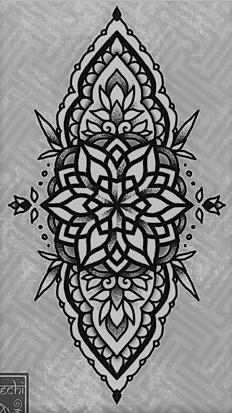462x821 Flash - Mandala Sketch