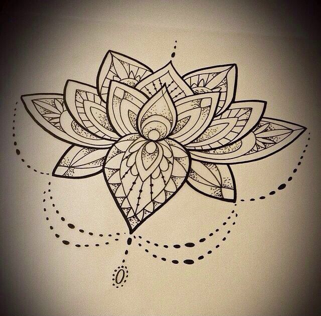 640x630 Lotus Mandala Tattoo Sketch Tattoo Design Tattoos - Mandala Tattoo Sketch