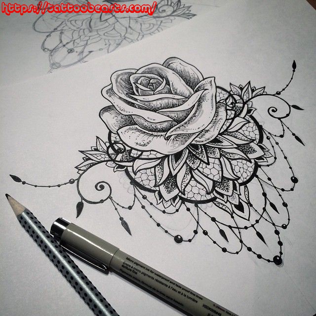 640x640 Mandala Tattoo Design Ideas For Men And Woman - Mandala Tattoo Sketch