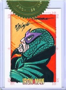 221x300 Mandarin Sketch By Bob Layton Marvel Iron Man Ebay - Mandarin Sketch