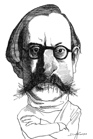 300x449 The Miraculous Mandarin By Charles Rosen The New York Review - Mandarin Sketch