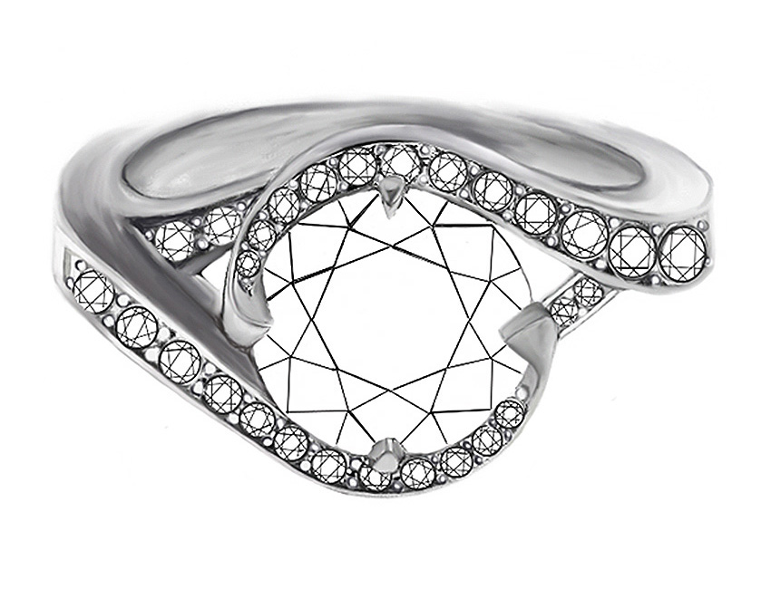 850x650 Sketchswirlstar Scout Mandolin - Mandolin Sketch