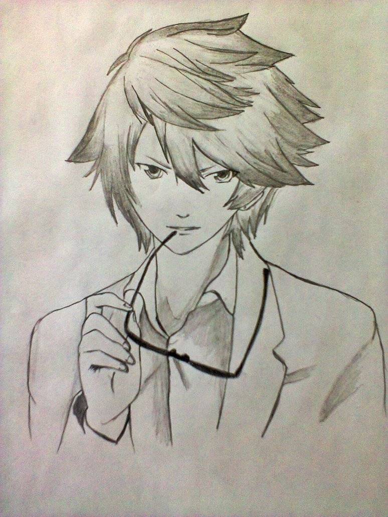 774x1032 Image - Manga Boy Sketch