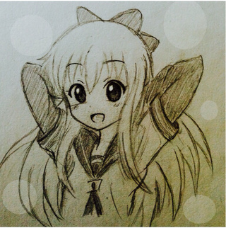 320x322 Toshio Kyouko ) - Manga Girl Sketch