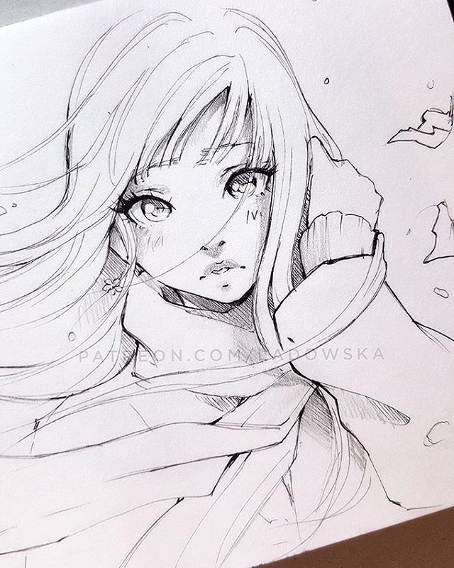 640x800 Manga Drawing, Pencil, Sketch, Colorful, Realistic Art Images - Manga Sketch