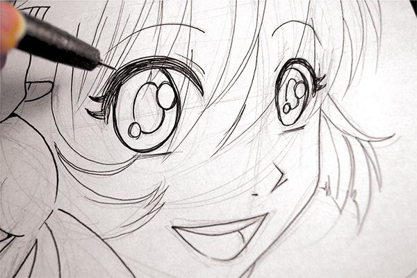 600x400 Manga Shading And Inking Techniques - Manga Sketch