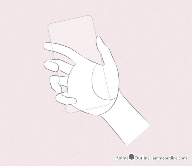 675x584 6 Ways To Draw Anime Hands Holding Something - Manga Sketch