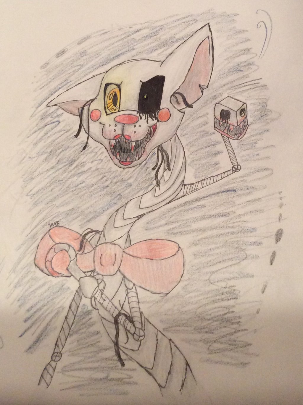 1024x1370 Mangle Sketch By Wickedandenchanted - Mangle Sketch