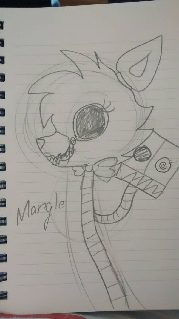 600x1068 Mangle Sketch By Zerotheillemonati - Mangle Sketch