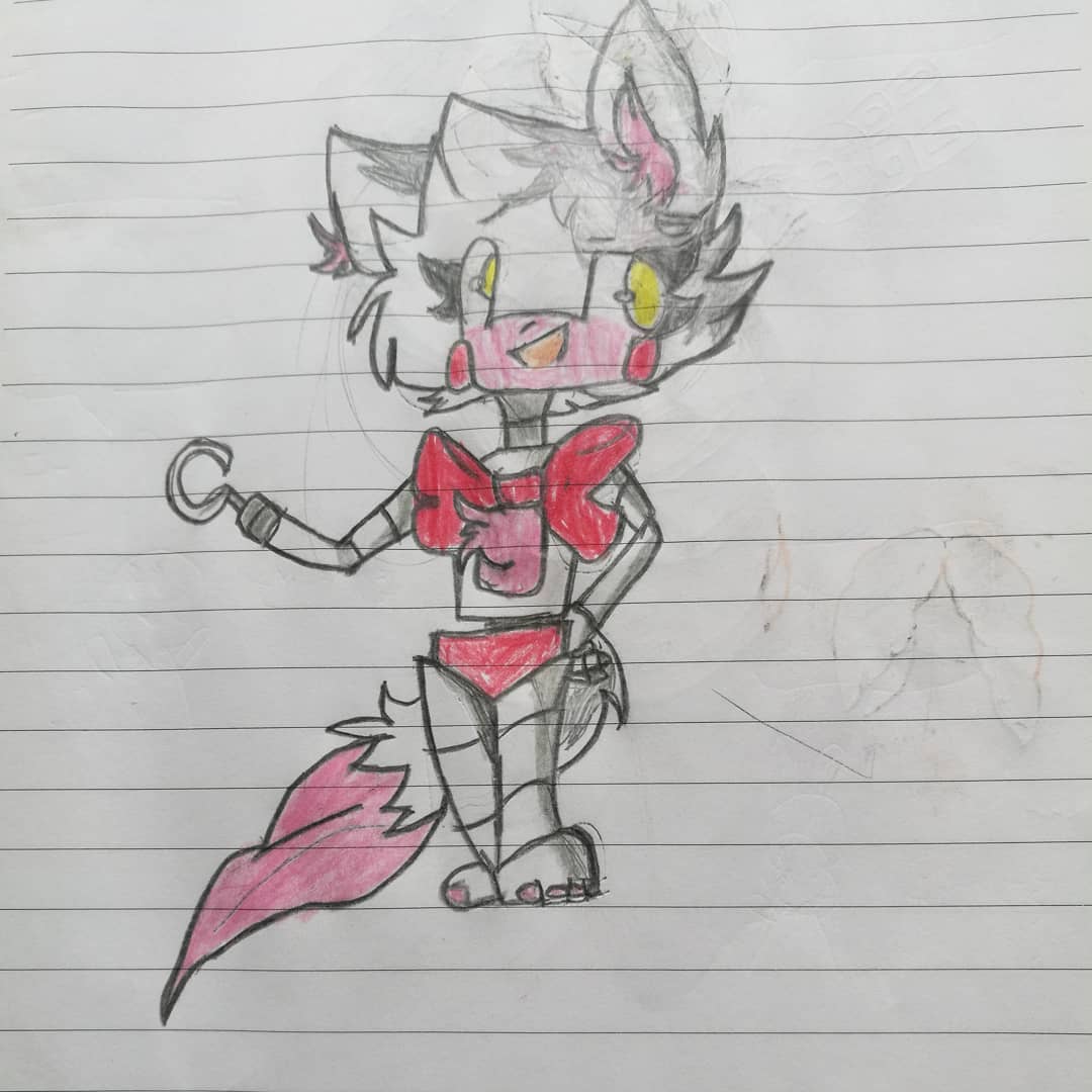 1080x1080 Fivenightsatfrddys - Mangle Sketch