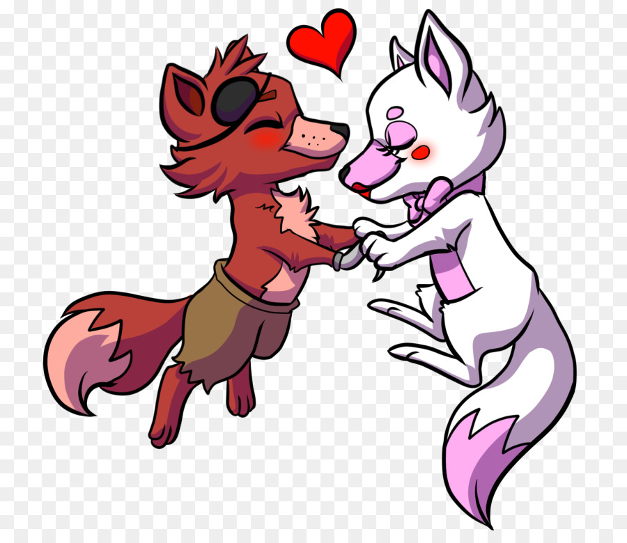 900x780 Five Nights - Mangle Sketch