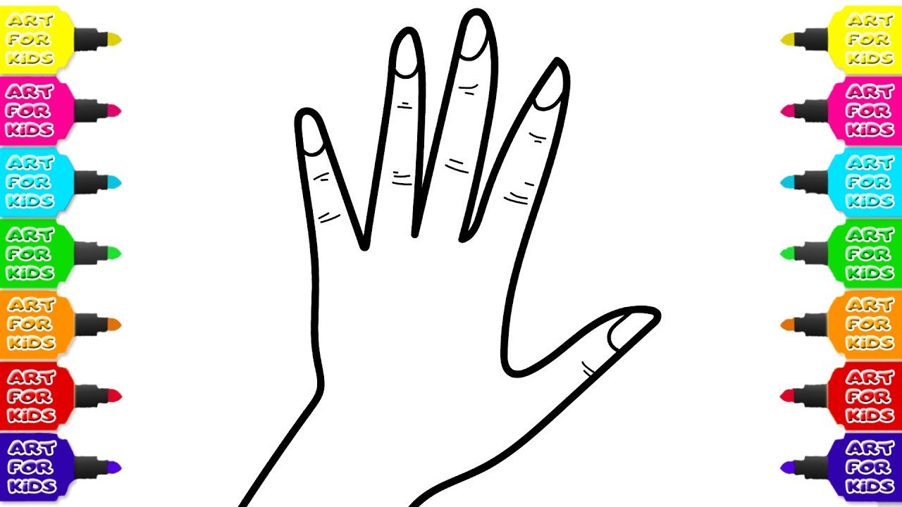 1280x720 How To Draw Nails - Manicure Sketch