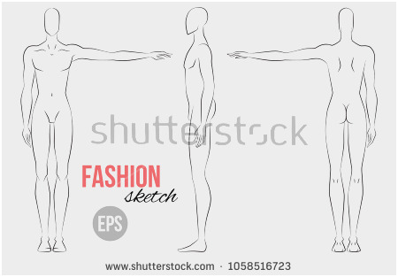 450x313 Mannequin Drawing Template Cute Boy S Images Usseek Template Word - Mannequin Sketch