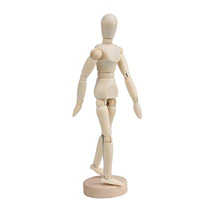 425x425 Bqlzr Wooden Human Mannequin 8 Inch Manikin Sketch - Mannequin Sketch