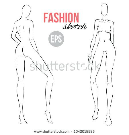 450x470 Mannequin Design Template Techelper.co - Mannequin Sketch Templates