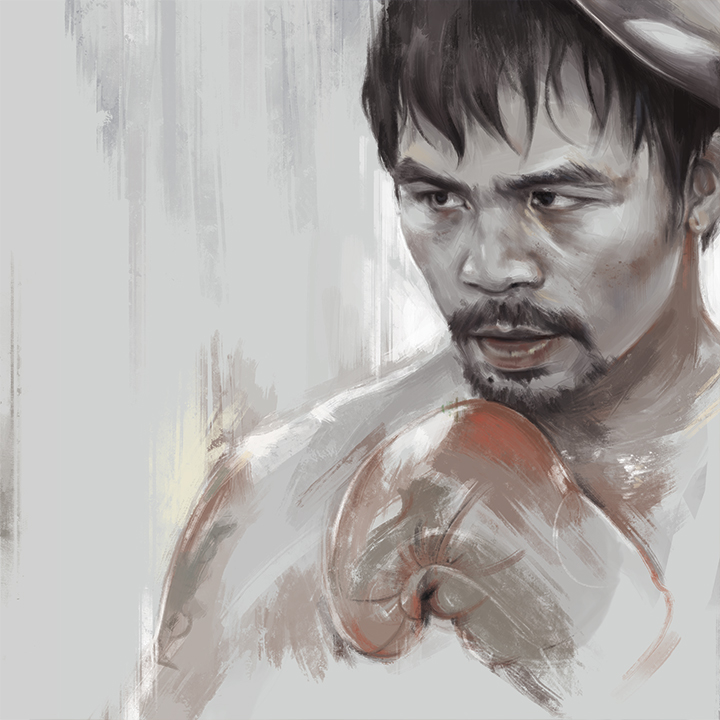 Manny Pacquiao Sketch at PaintingValley.com | Explore collection of ...