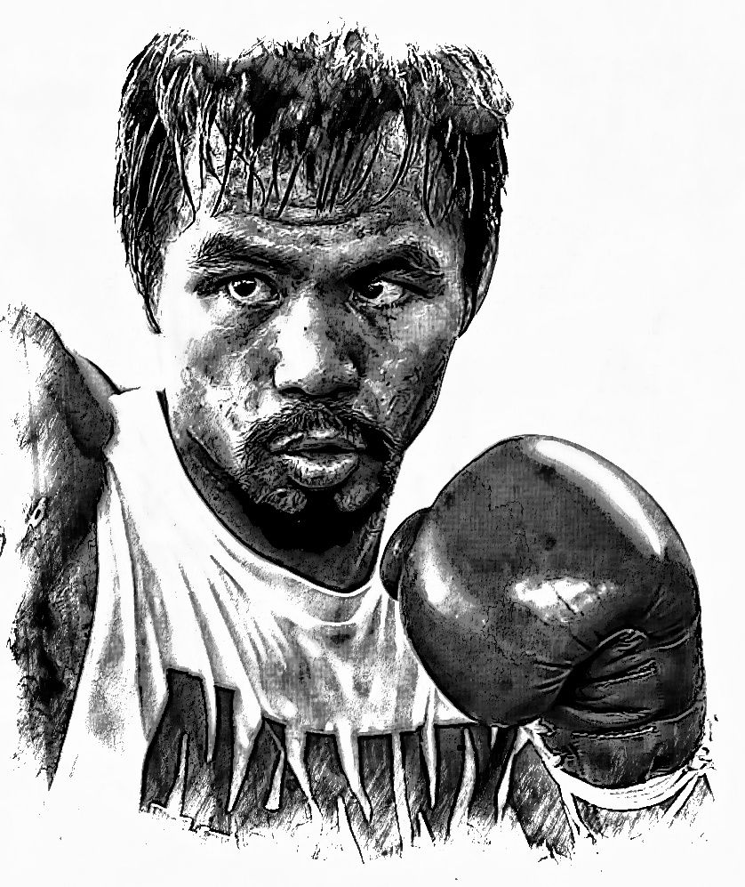 838x997 Manny Pacquiao Sports Manny Pacquiao, Boxer And - Manny Pacquiao Sketch