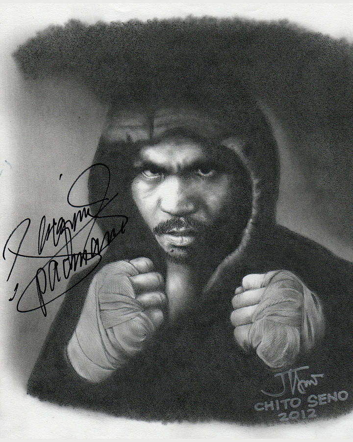 720x900 Manny Pacquiao Drawing By Chito Seno - Manny Pacquiao Sketch