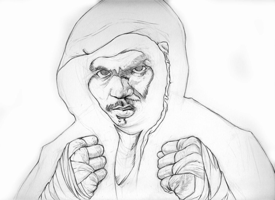 900x654 Manny Pacquiao By G Spot1 - Manny Pacquiao Sketch