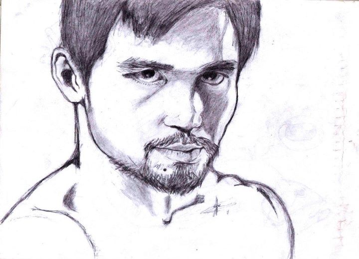 720x519 Manny Pacquiao Sketch By Jetybisto - Manny Pacquiao Sketch