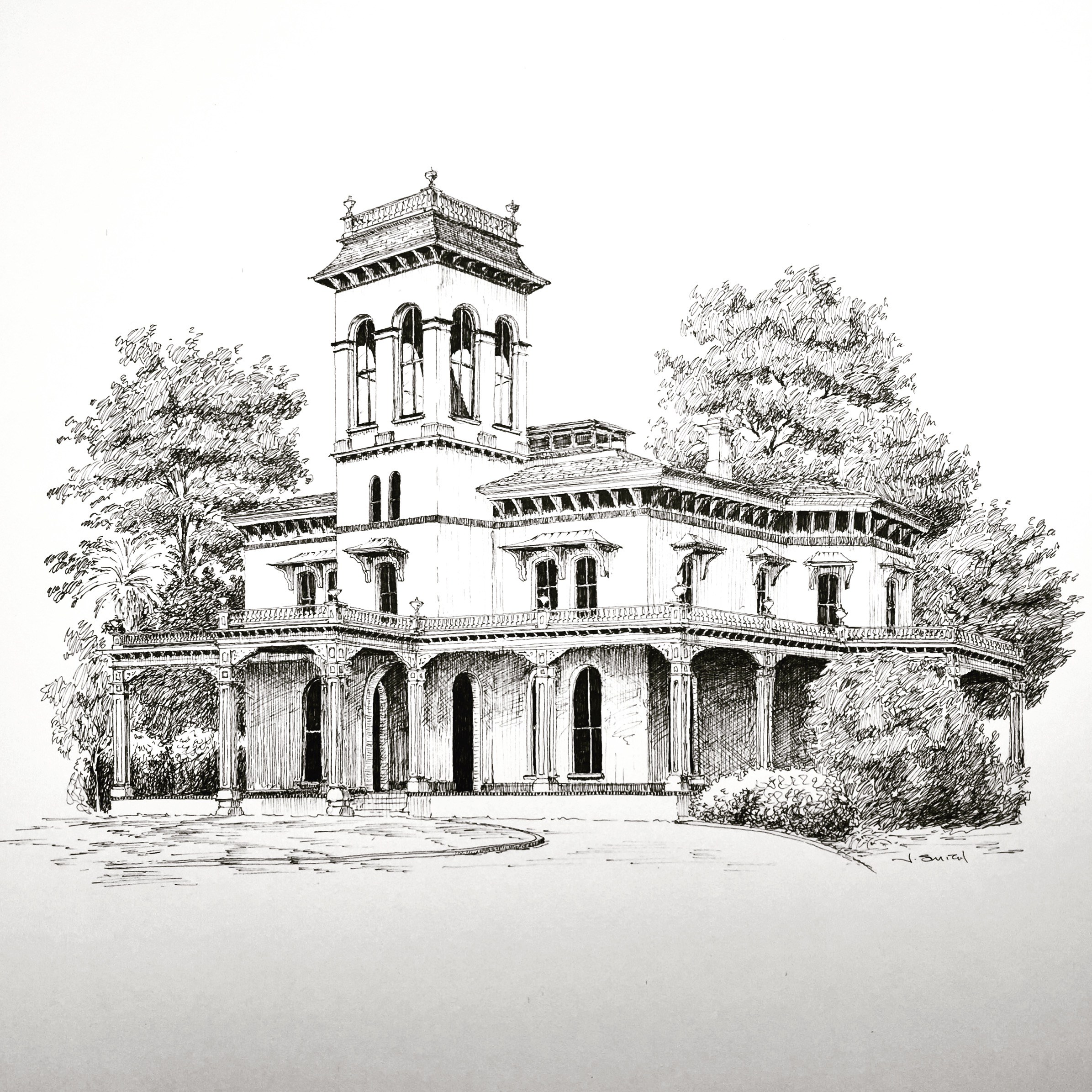 Mansion Sketch at Explore collection of Mansion Sketch