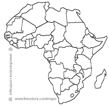360x355 Quick Maps Of The World Immigration - Map Of Africa Sketch