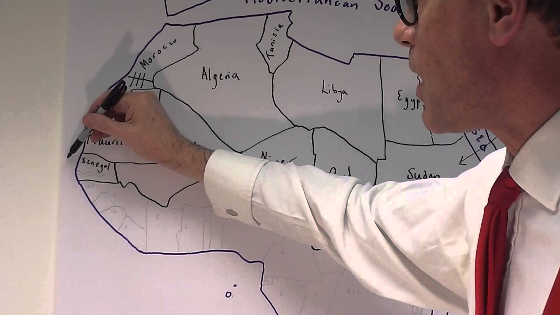 1920x1080 The Map Of Africa Country Names And Locations - Map Of Africa Sketch