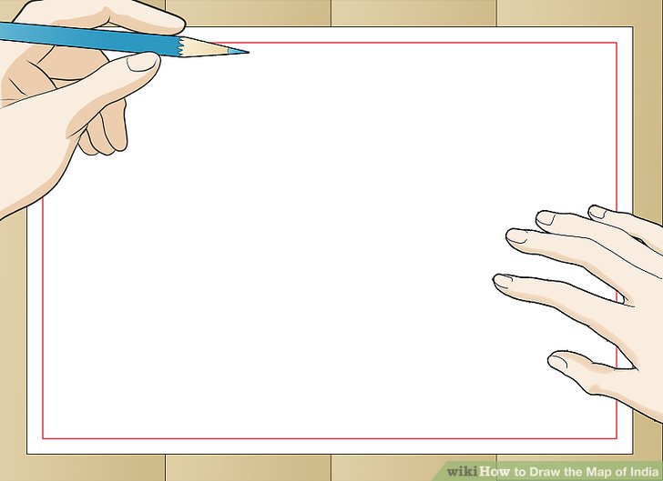 728x529 How To Draw The Map Of India (With Pictures) - Map Of India Sketch