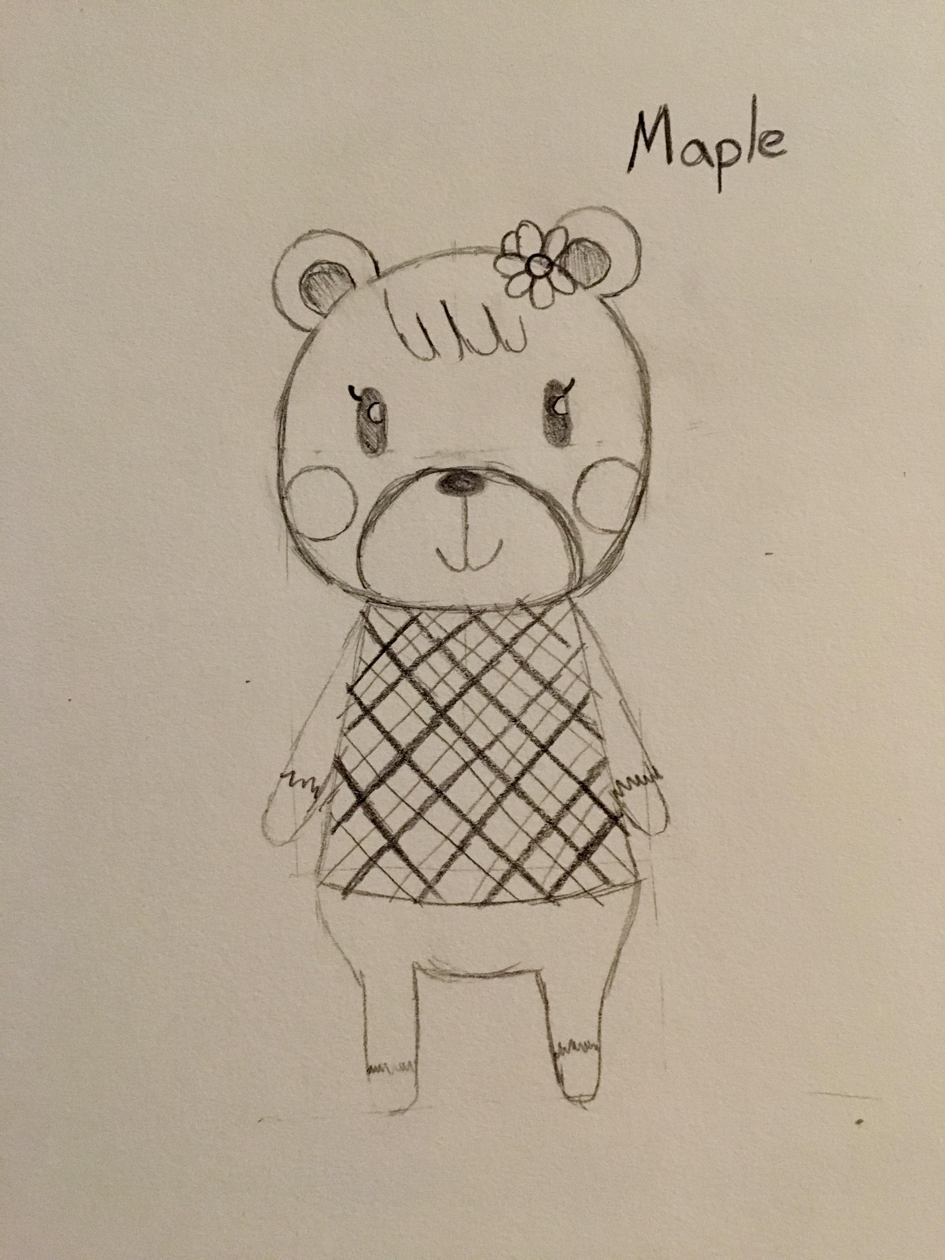 3024x4032 Quick Maple Sketch Acpocketcamp - Maple Sketch