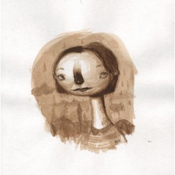 600x600 Girl By Mark Brown Rotofugi - Marc Brown Sketch