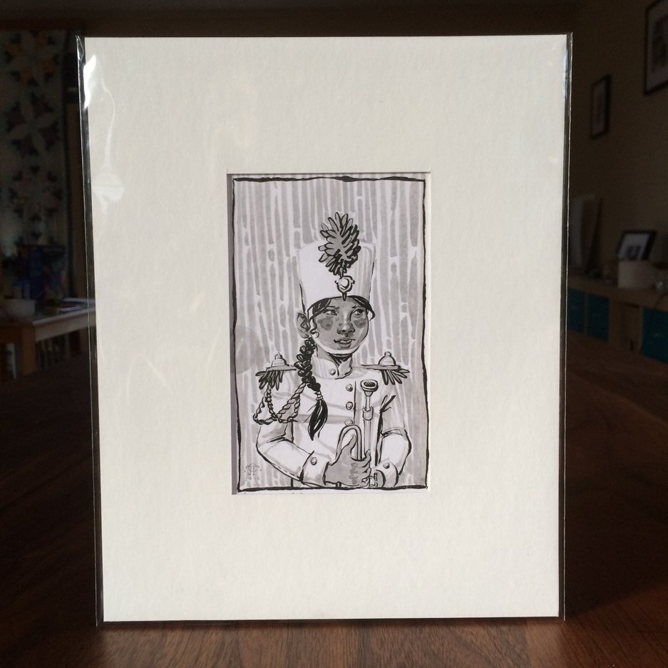 937x936 Sketch - Marching Band Sketch