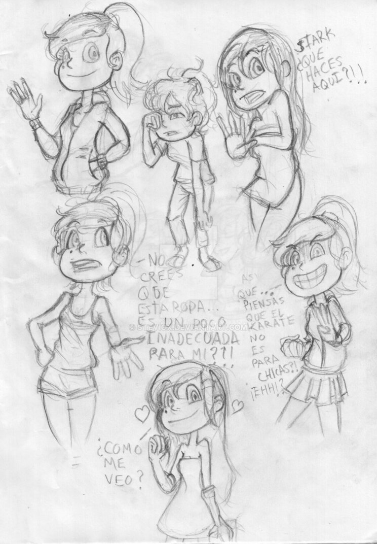 744x1072 Marco Diaz Genderbender Sketch By Stexiox By Steviox - Marco Sketch