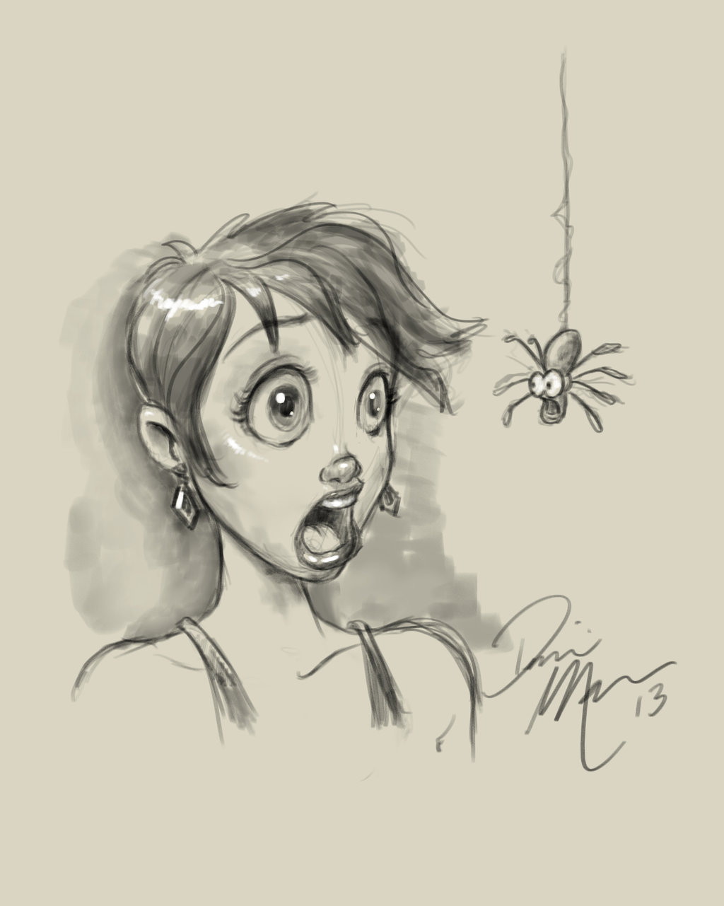 1024x1281 Warm Up Sketch01 By Dominic Marco - Marco Sketch