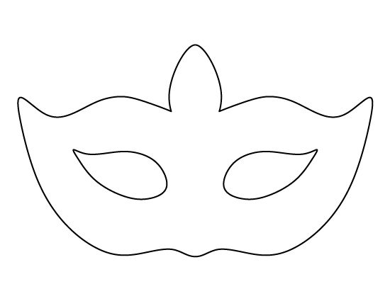 550x425 Pin By Muse Printables On Printable Patterns - Mardi Gras Mask Sketch
