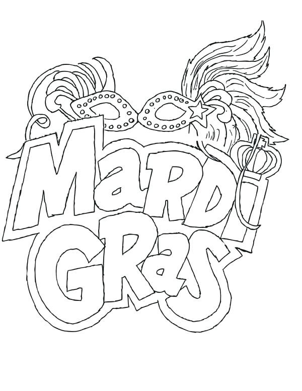 Mardi Gras Mask Sketch at PaintingValley.com | Explore collection of ...