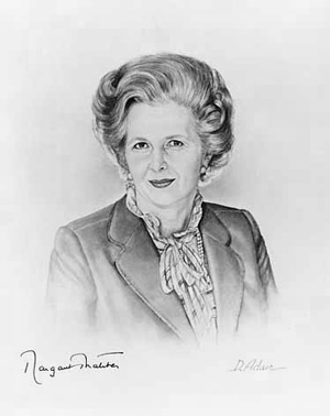 300x378 Mark Alexander Margaret Thatcher The Iron Lady The Patriot Post - Margaret Thatcher Sketch